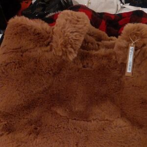 Cozy Brown Faux Fur Vest